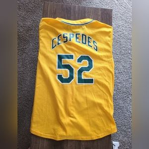 Oakland A's Cespedes jersey